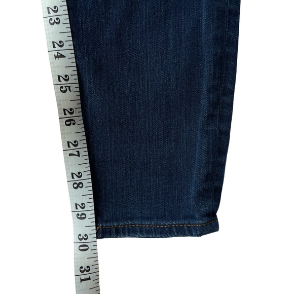 J. Crew Toothpick Skinny Jean Dark Wash Size 28T - Picture 9 of 11